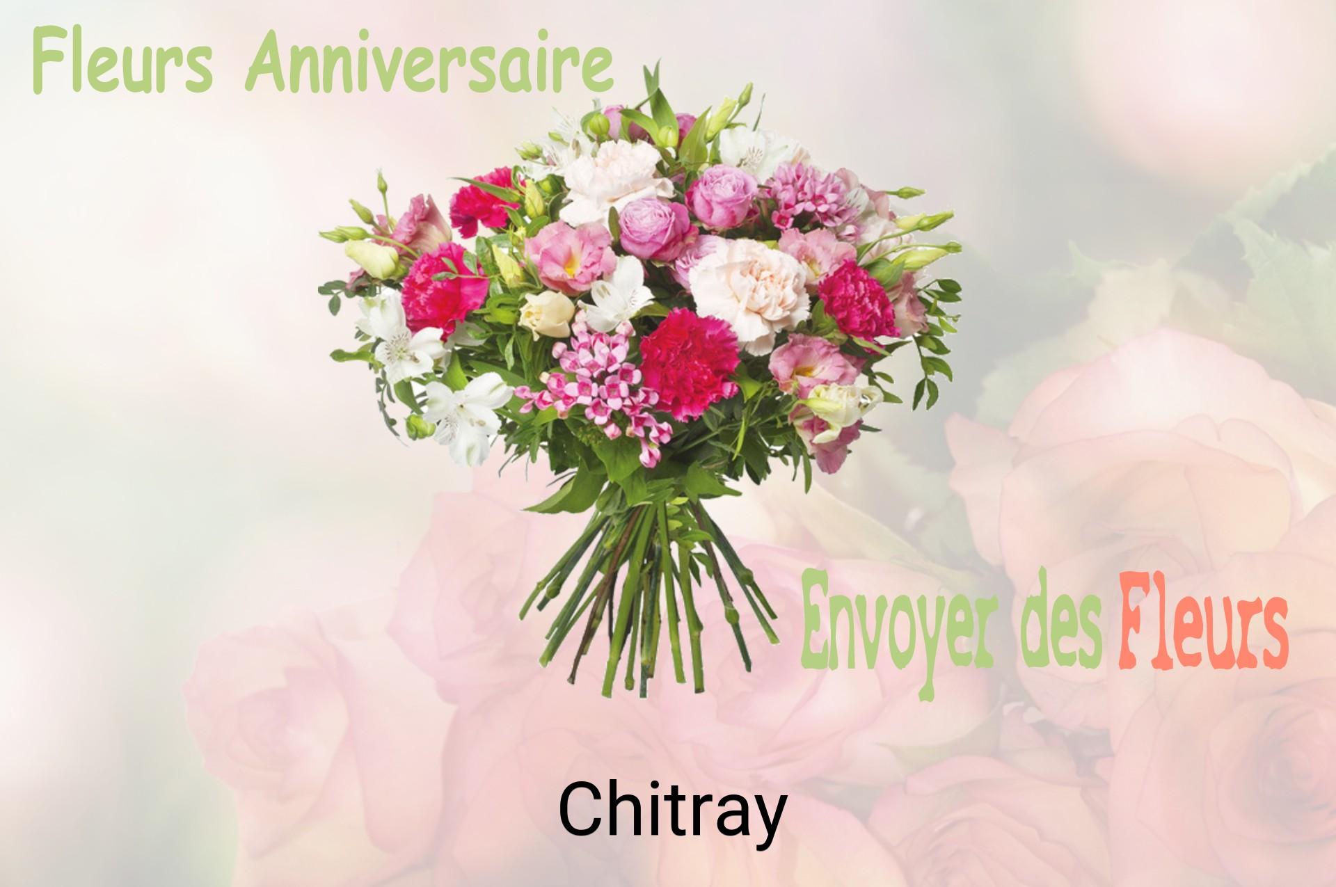 Bouquet de fleurs d’anniversaire livré à Chitray
