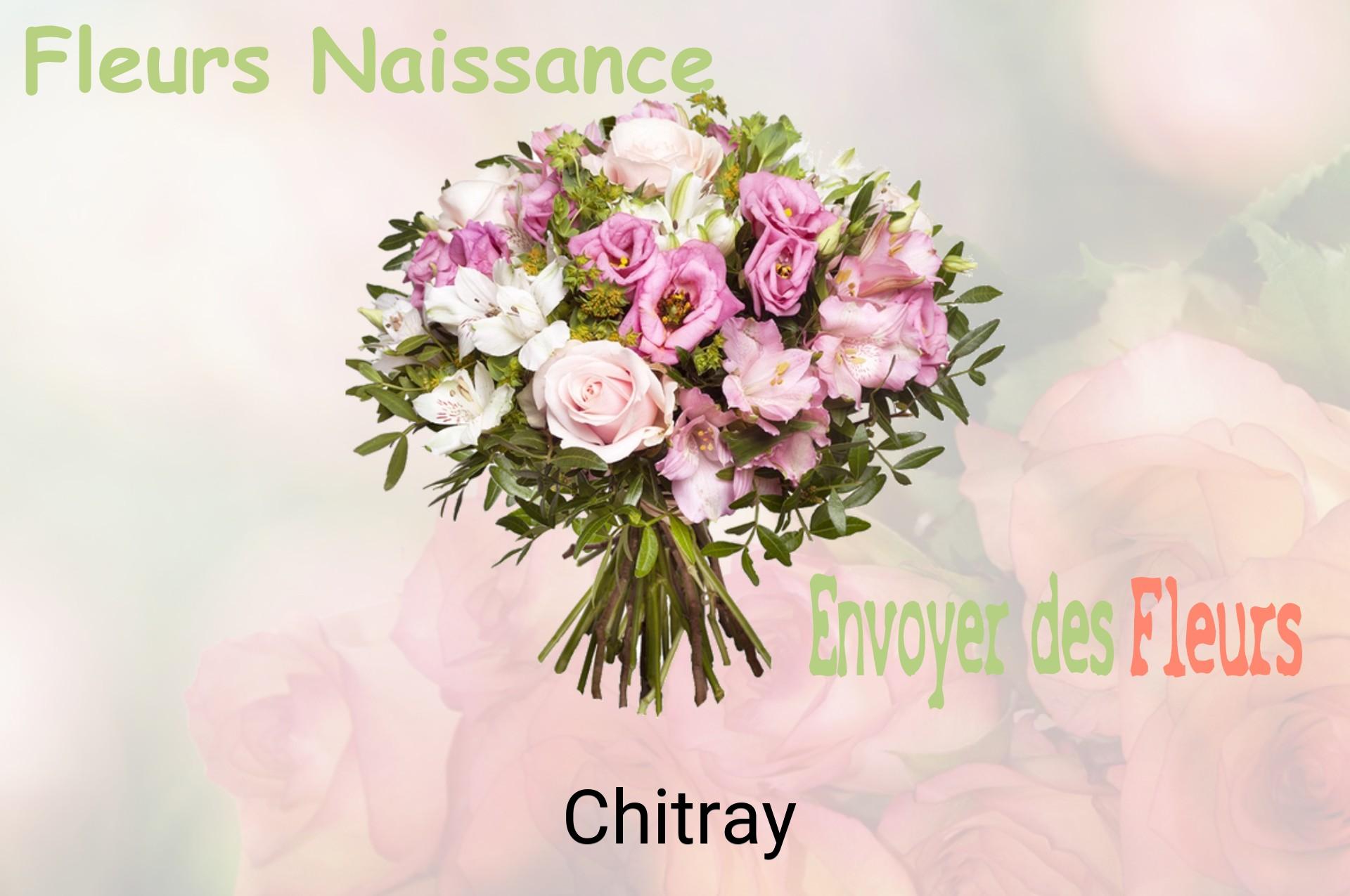 Bouquet de fleurs de naissance livré à Chitray