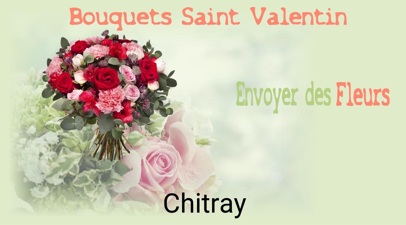 Roses de Saint-Valentin livrées à Chitray